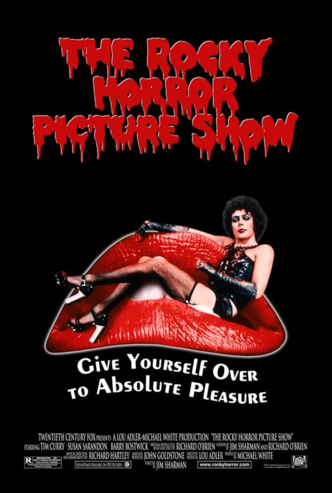 the poster for rocky horror picture show