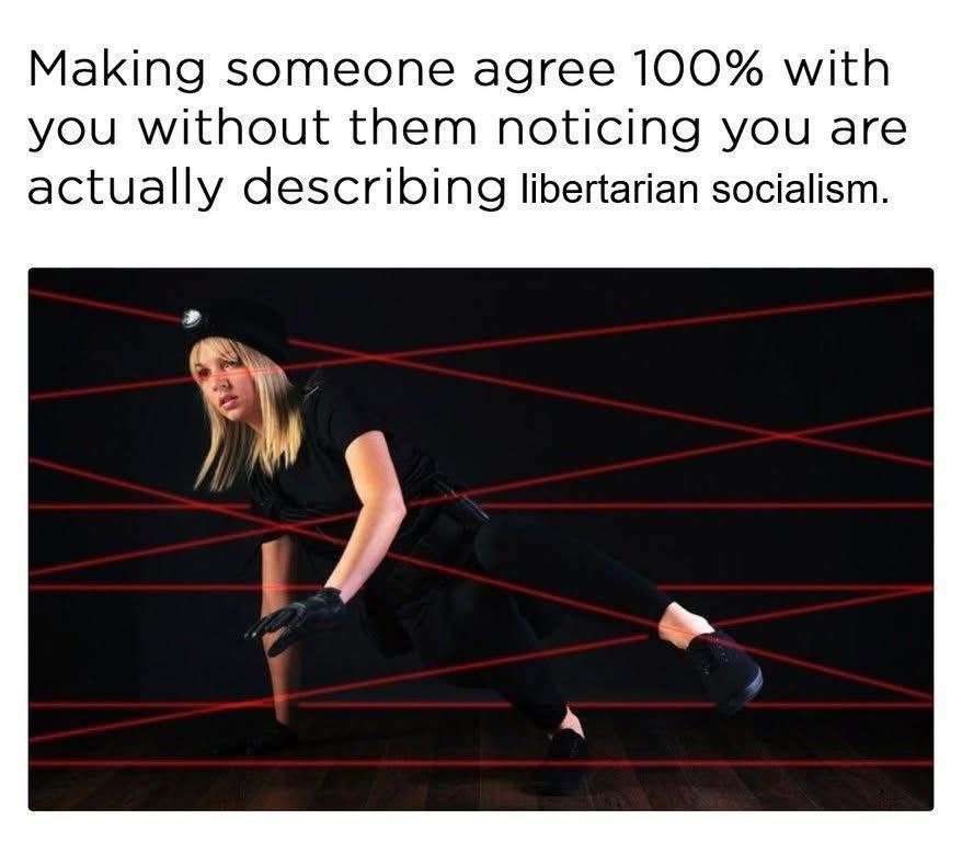 The image features a humorous meme. At the top, there is text that reads: 