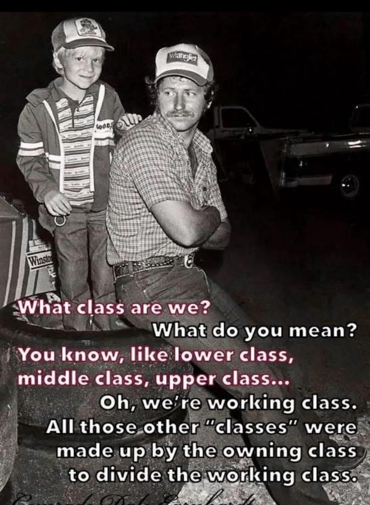 The image is a black-and-white photograph featuring two people. On the left, there is a child wearing a baseball cap, a striped shirt, and a jacket with 