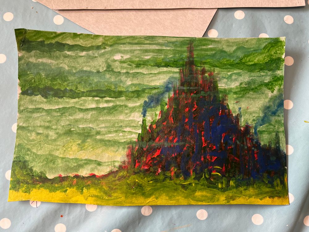 Painting of Hive Primus
