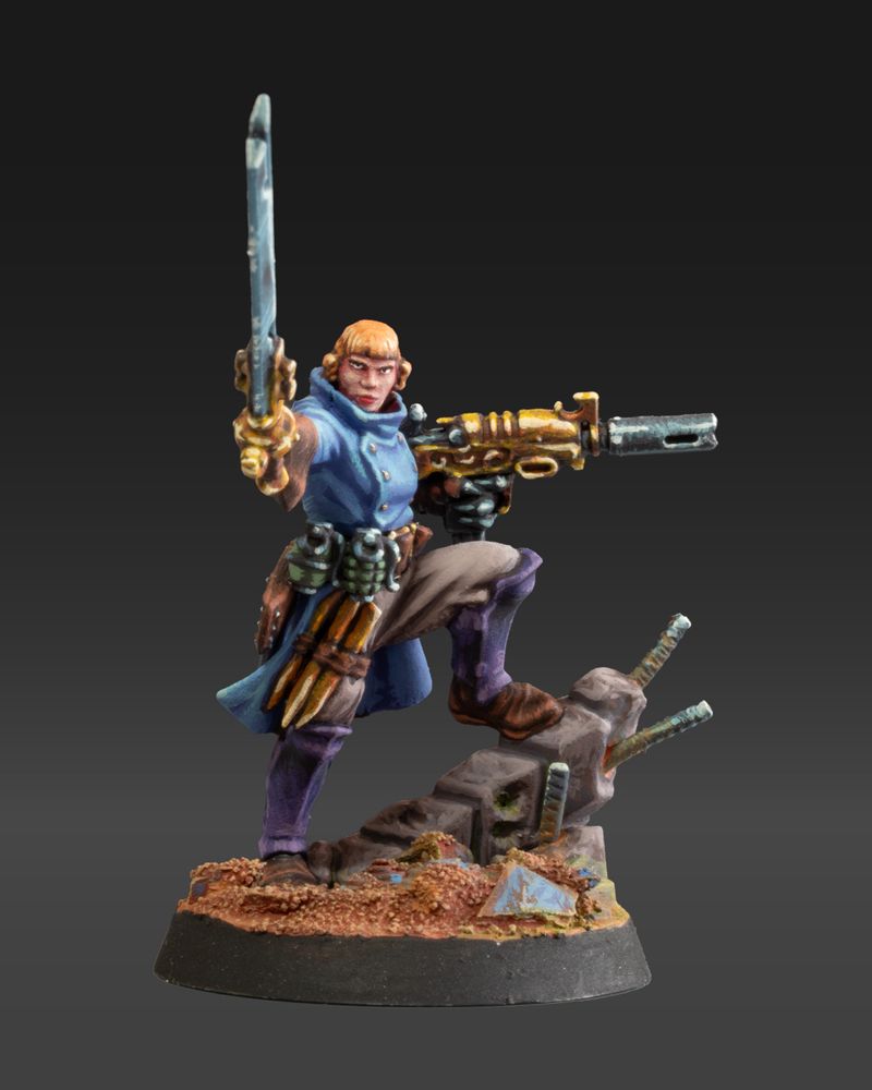 Female Inquisitional Retinue member – front 
