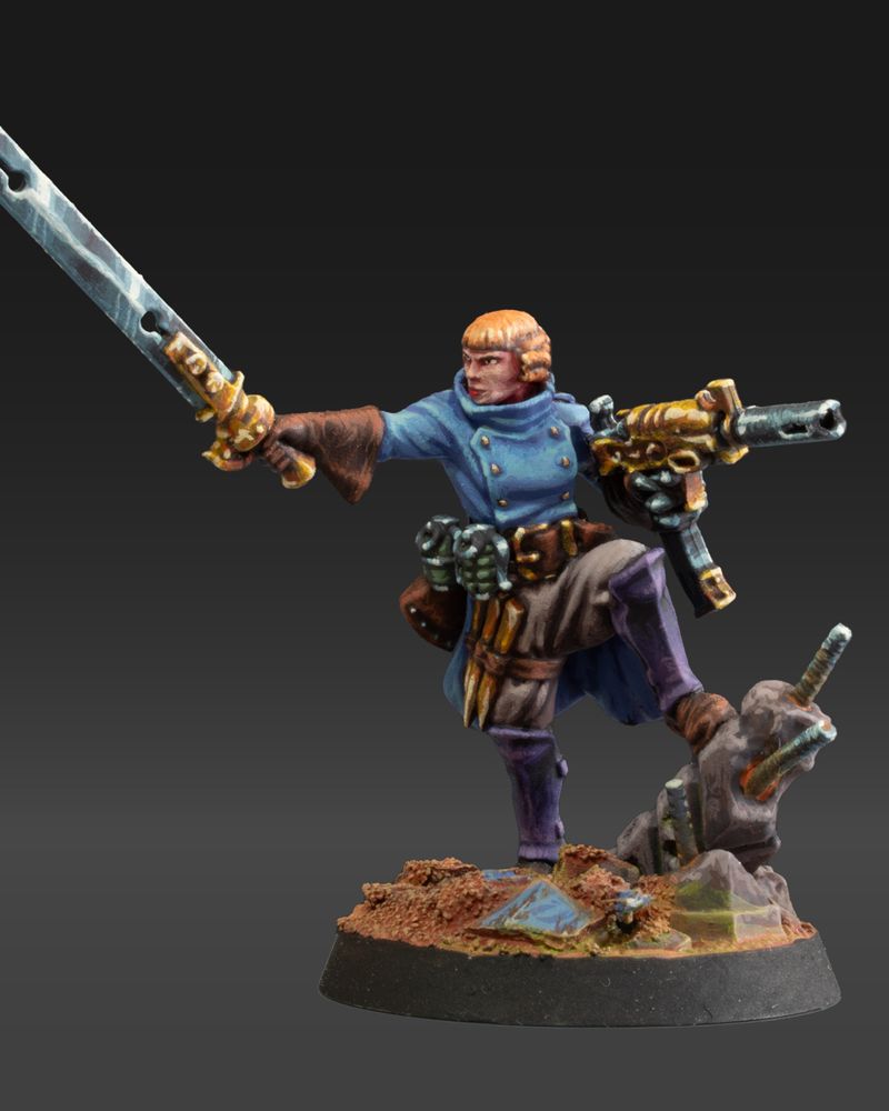 Female Inquisitional Retinue member – side