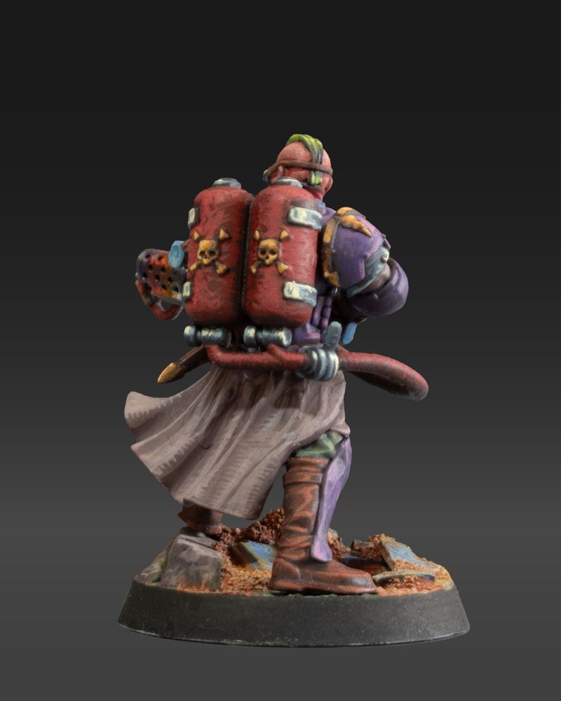 Inquisitorial Flame Trooper – Back