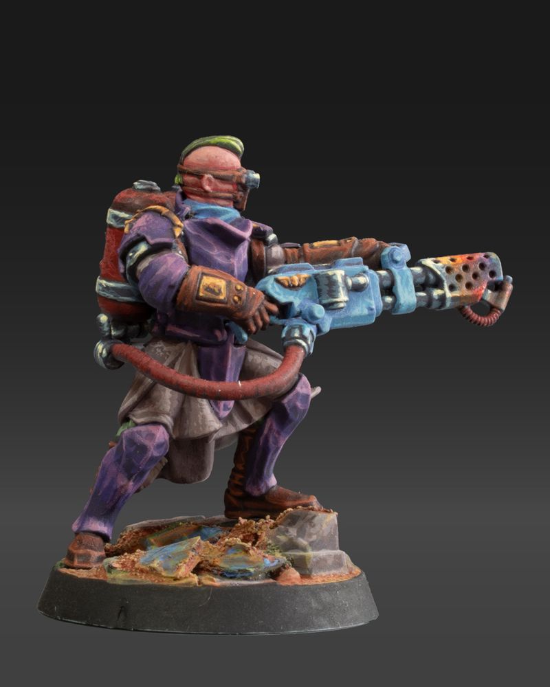 Inquisitorial Flame Trooper – Side