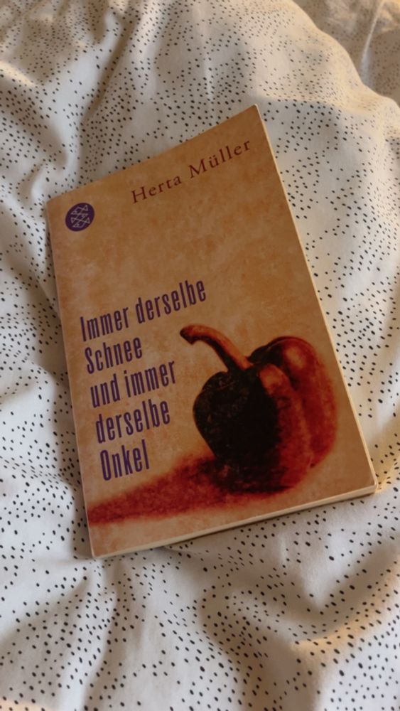 buch immer derselbe schnee und immer derselbe onkel von herta müller 