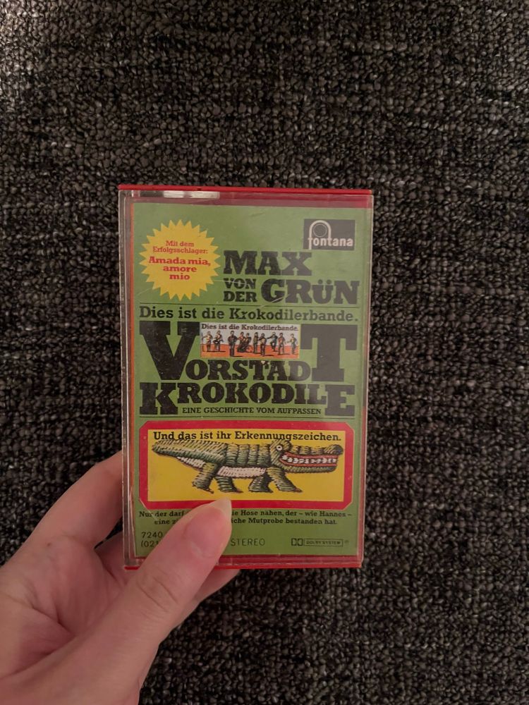 audio kassette von vorstadtkrokodile 