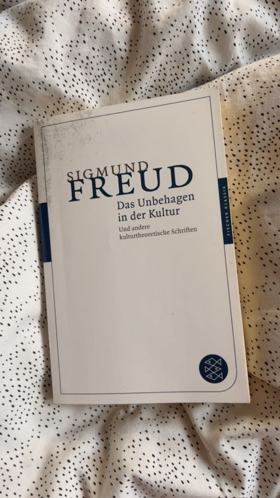 sigmund freud das unbehagen in der kultur