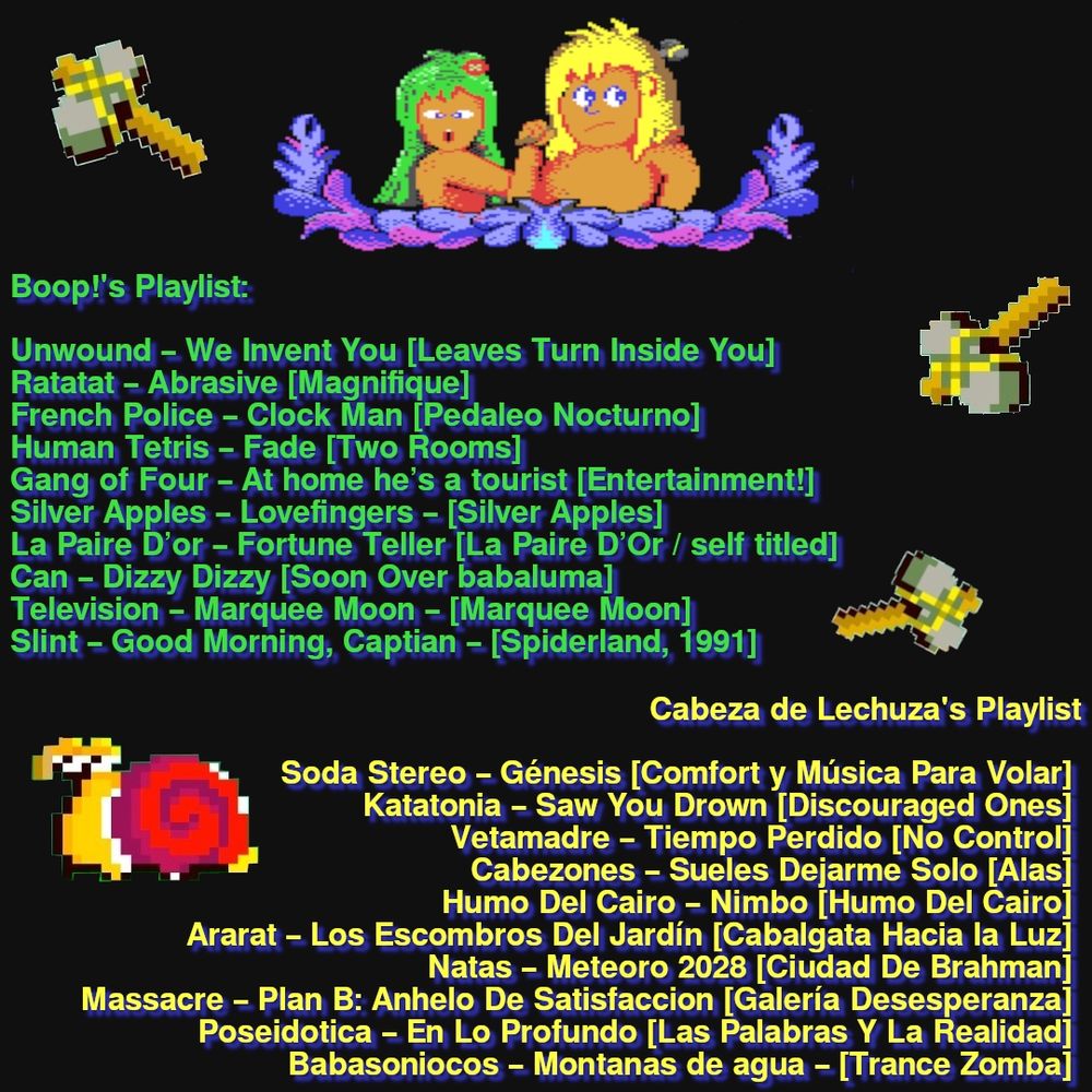 Playlist from the Special Fundraiser show for @freeformportland.org with @boopsandcats.bsky.social as guest DJ. 