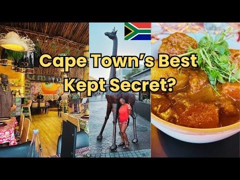 Authentic African Food & Music in Cape Town South Africa | Hidden Gem You Must Visit! (Travel Vlog)