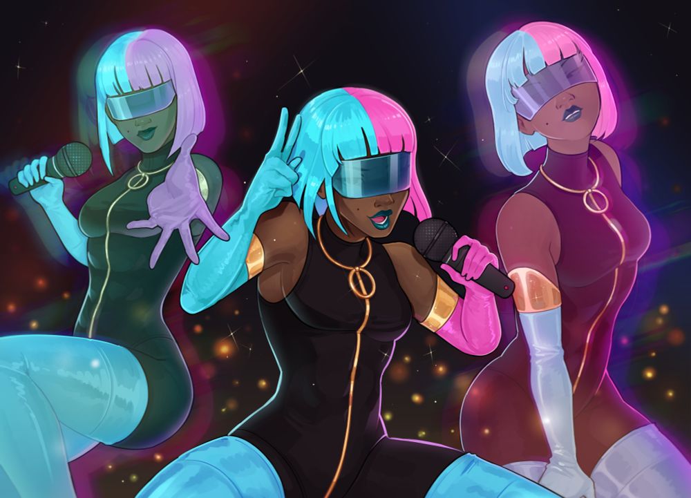 illustration of prism from dispatch busting it down 