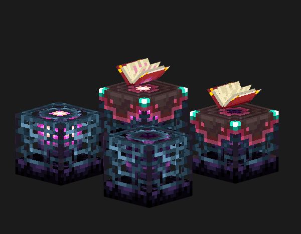monster altar & trial altar (on & off variants)