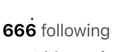 Screenshot 666 Following