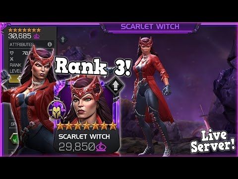 RANK 3 7 Star Scarlet Witch (Sigil)! The HARDEST Hitting Mystic!? | Marvel Contest of Champions