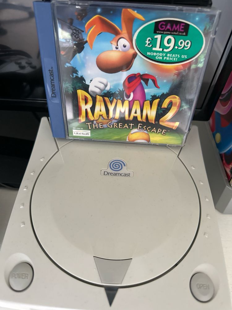 Rayman 2 for the Dreamcast 