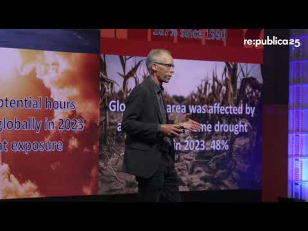 re:publica 25: Johan Rockström - Decisive Decade:  From Global Promises to Planetary Action
