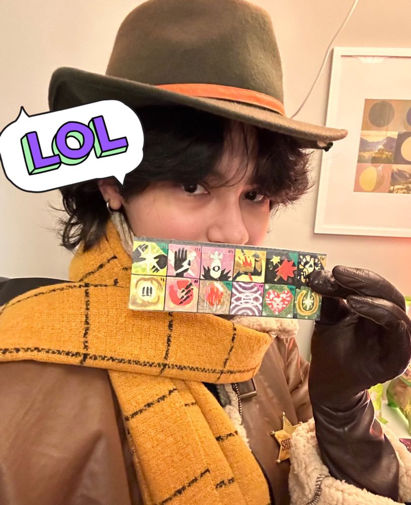 me in a holliday costume from deadlock with my build i drew on paper