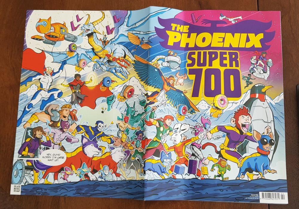 Cover of phoenix comic issue 700