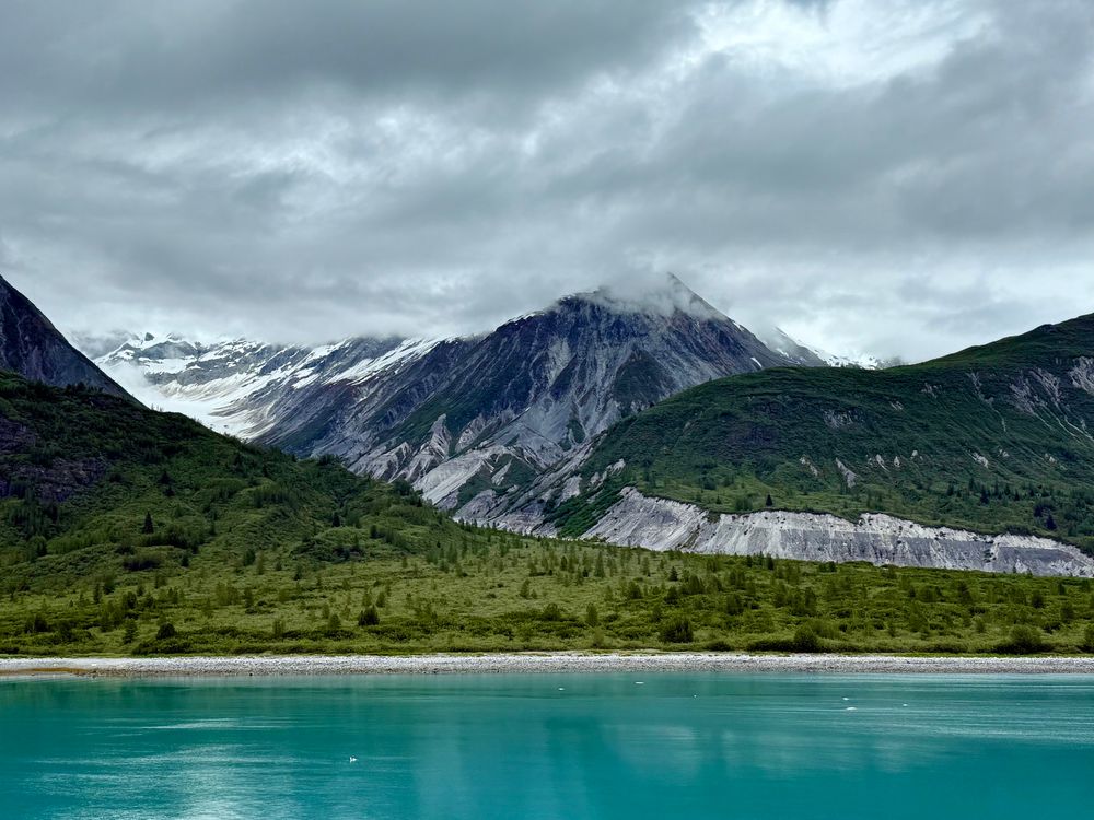 View of mountains in Alaska