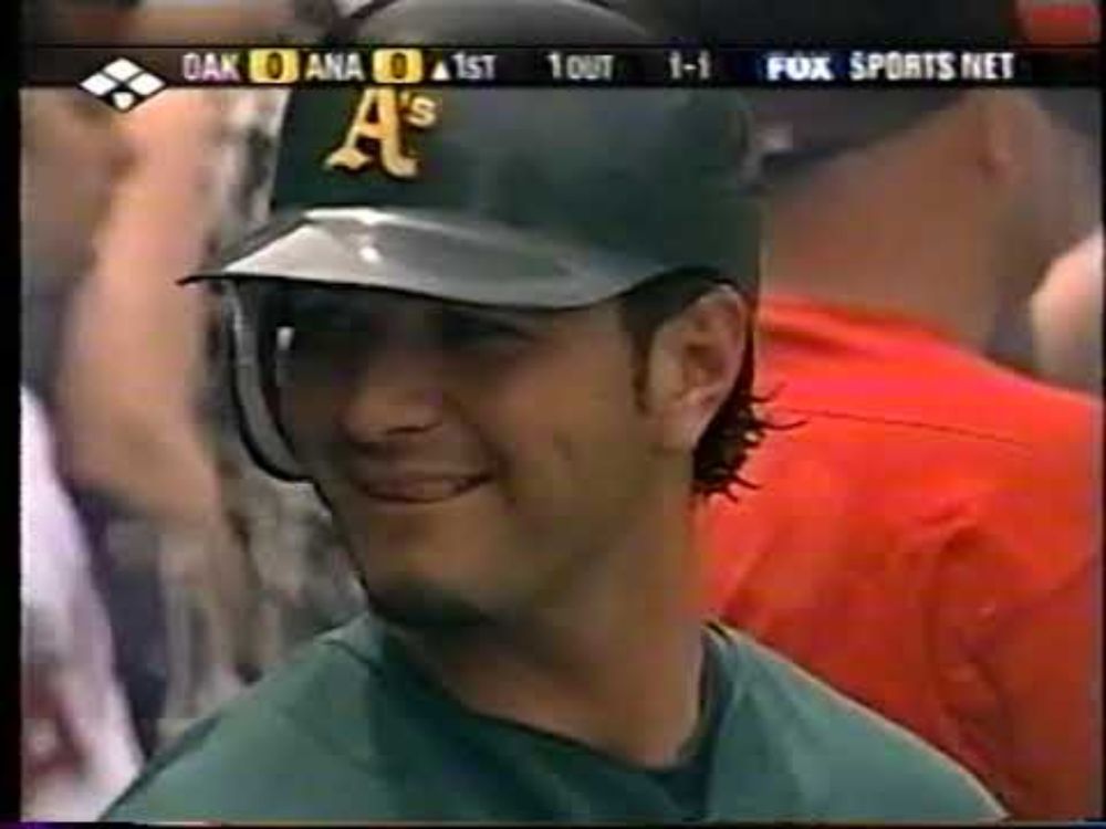 Athletics vs Angels (4-14-2002)