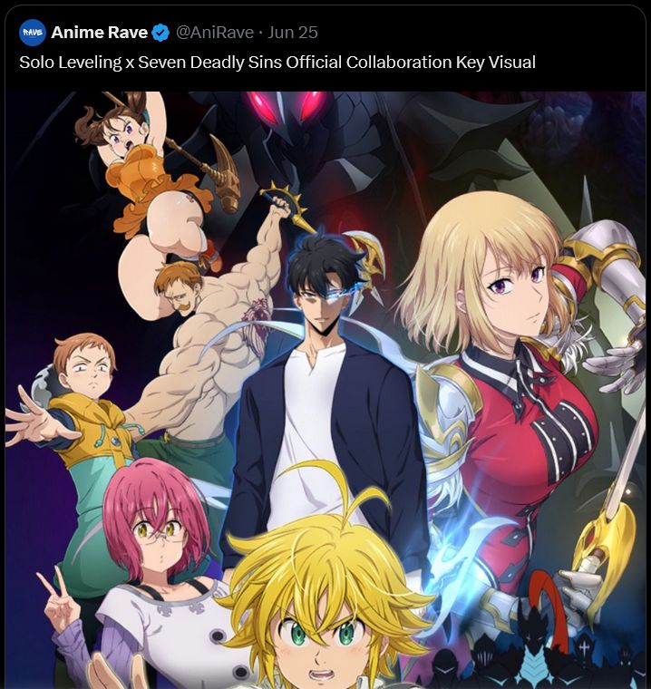 solo leveling & seven deadly sins crossover