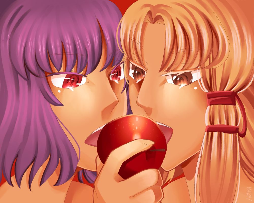 touhou project fanart kanako yasaka suwako moriya suwakana kanasuwa