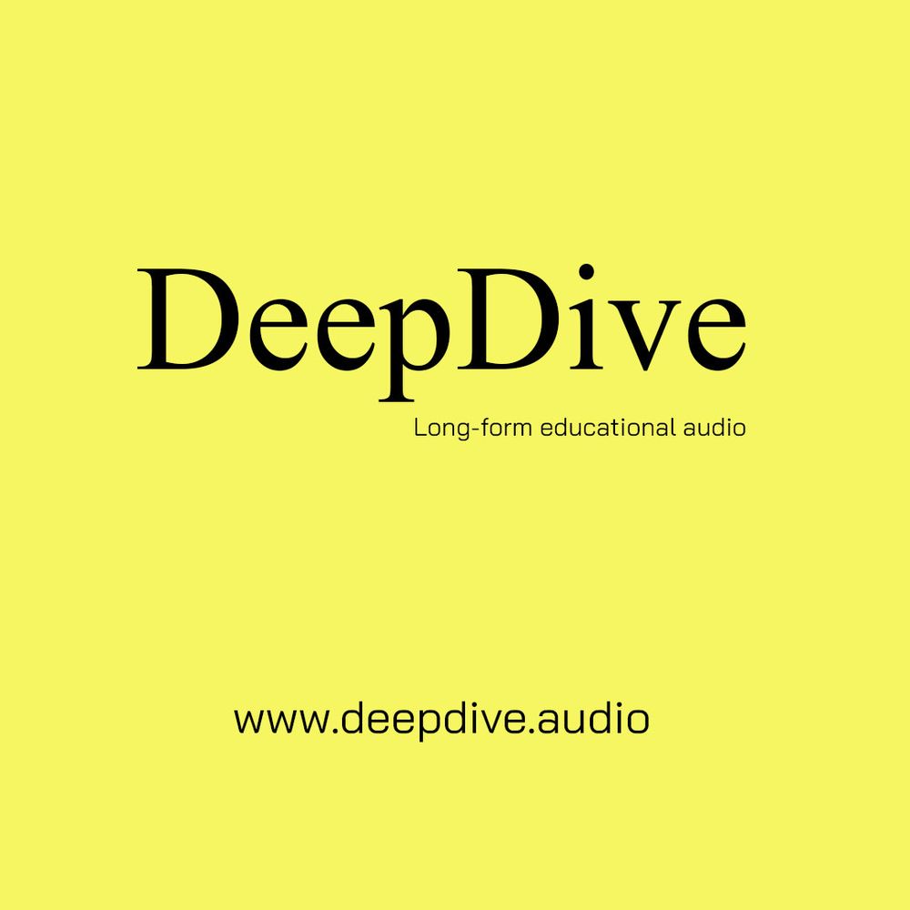DeepDive is a new company that specializes in the creation of long-form educational audio. Its debut course is called 'How to Write a Novel.' Due out later this year.