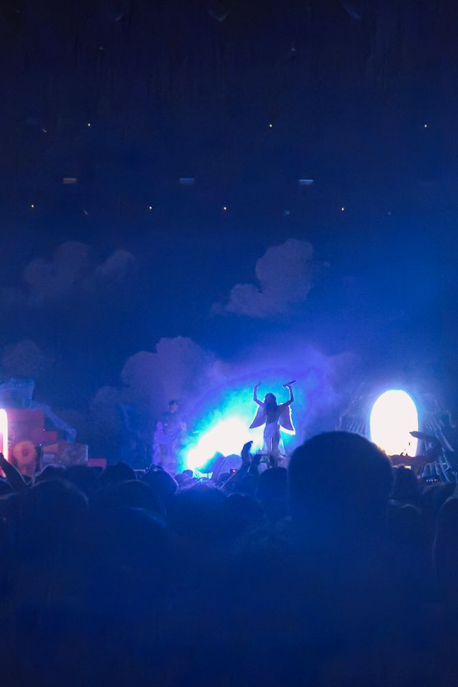 mica before angel on a satellite