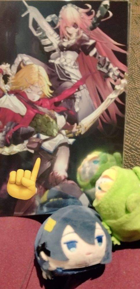 無料配布の…ナニカ(^_^;)二人分いただいた