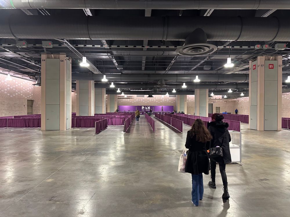 There is no line, psych