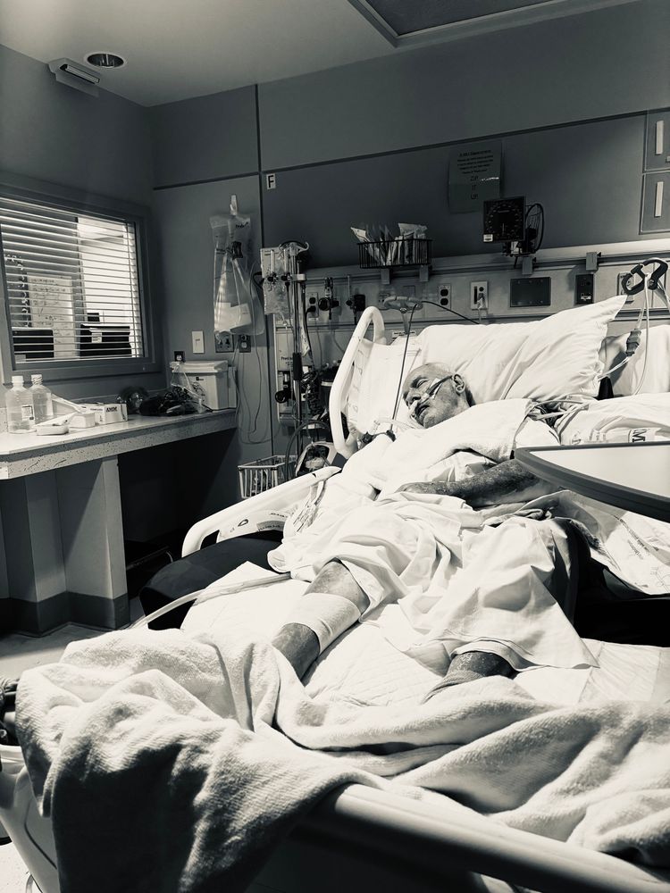 My father, Tom, transitioning to hospice today. 