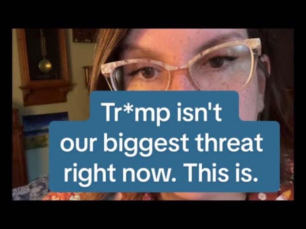  Tr*mp isn't our greatest threat right now. It's actually this.