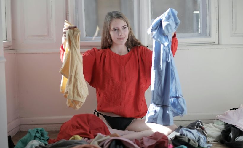 Donation Pile Turning Into ‘Wait Actually Maybe I Will Wear That One Day’ Pile