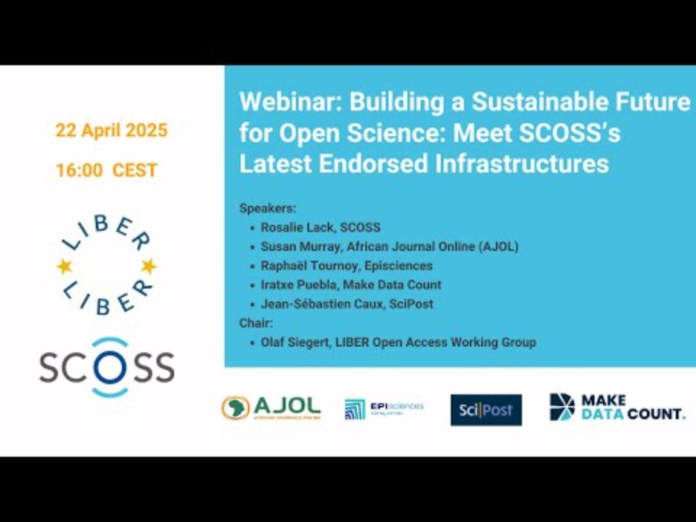 Building a Sustainable Future for Open Science