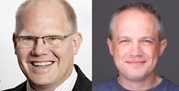 Portrait photos of the event speakers