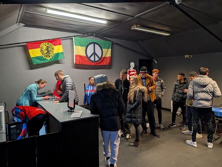 The new Menace Bar opened for the first time.