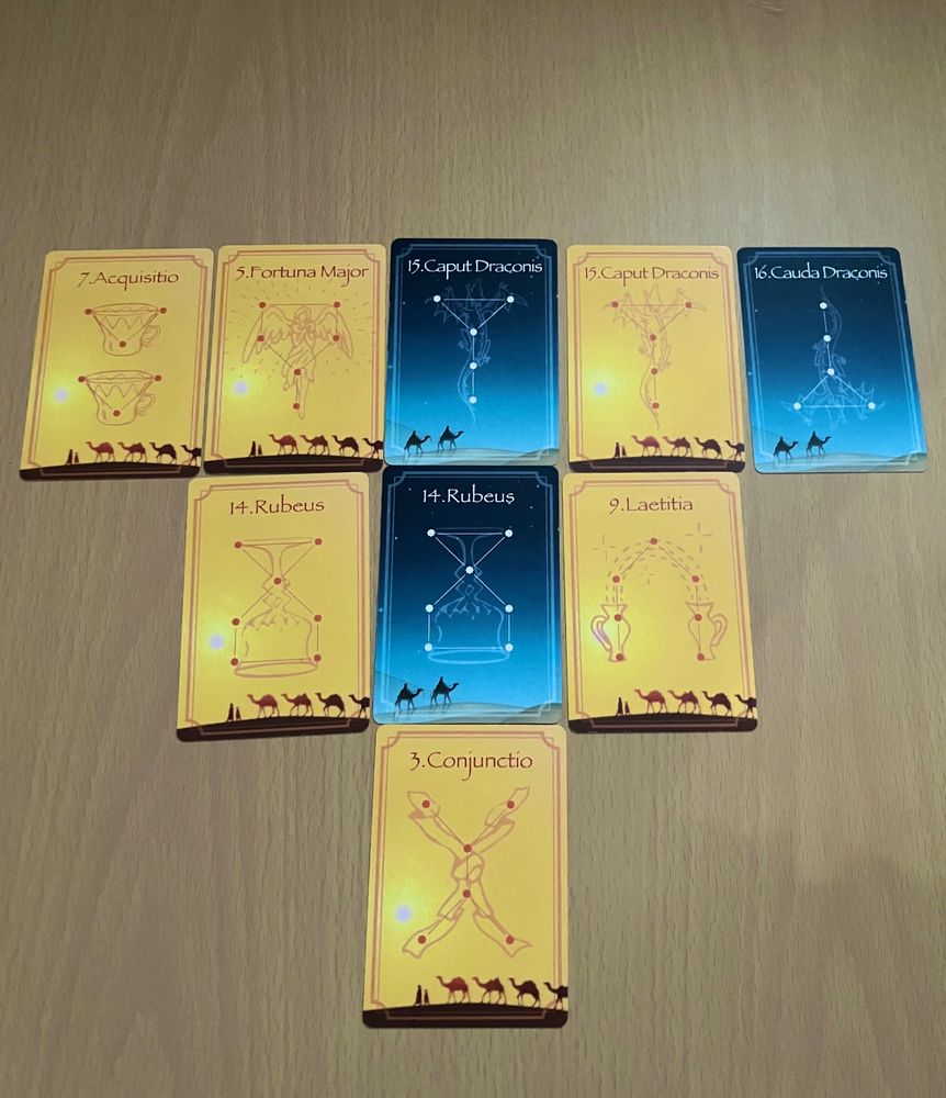 アラビアンジオマンシーカード