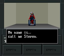 Steven: My name is... call me Steven.