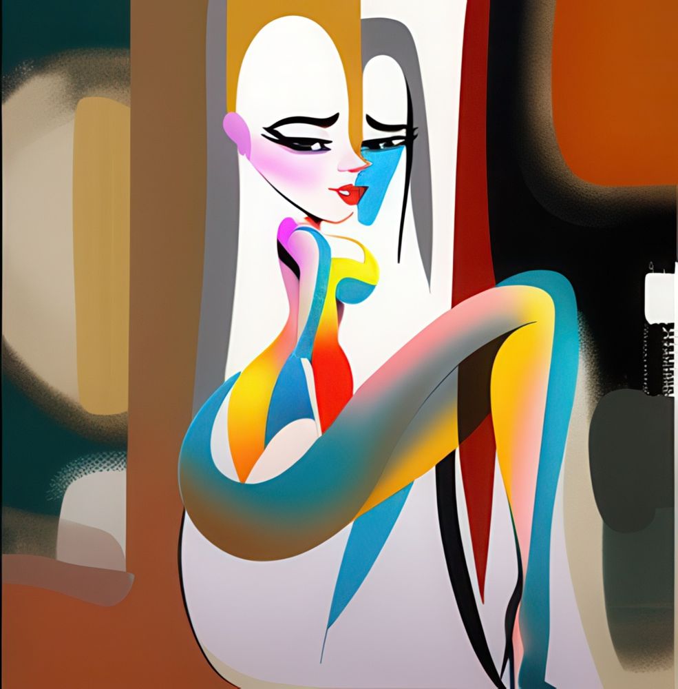 image of cartoon model