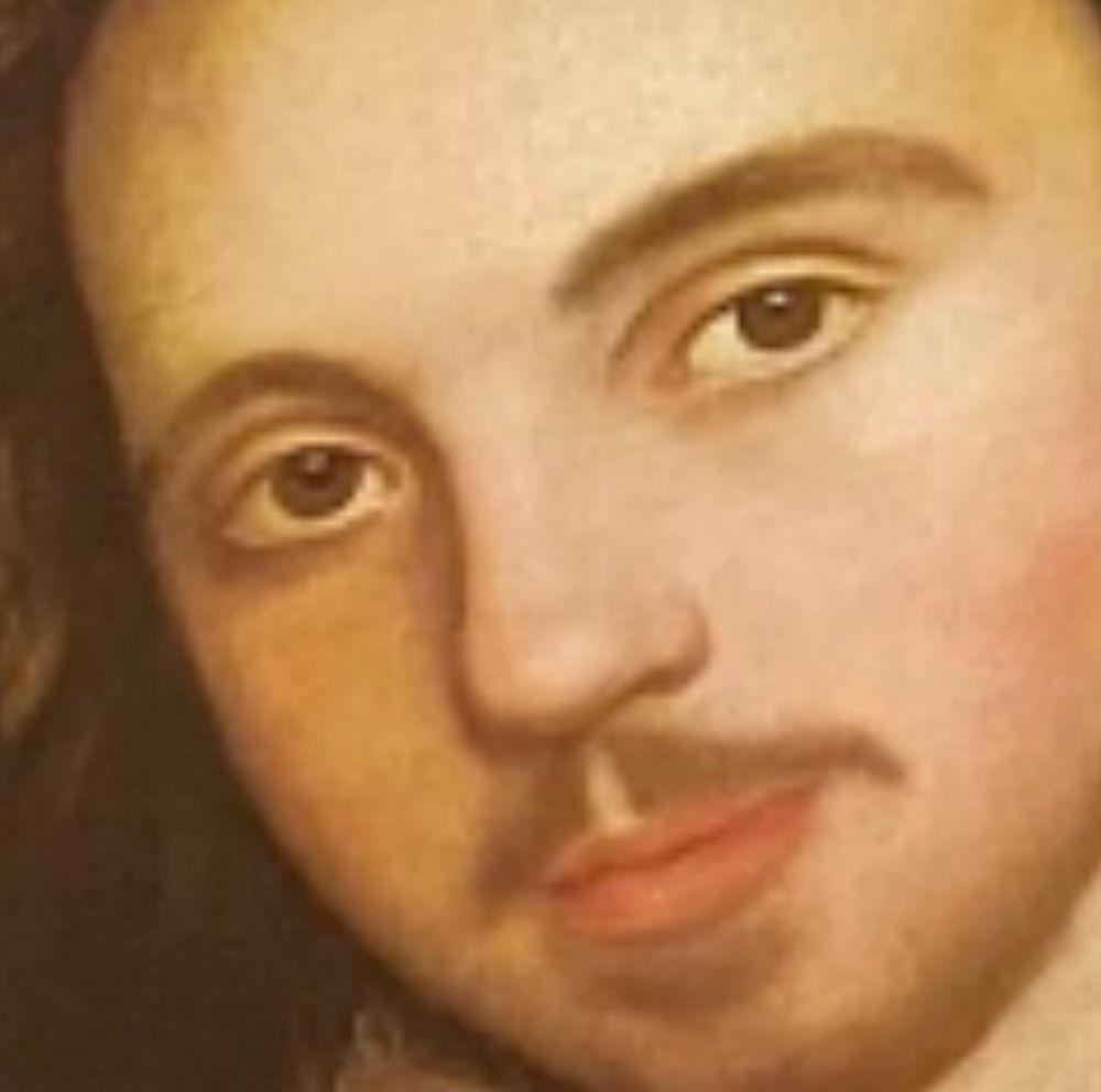 Christopher Marlowe but really zoomed in