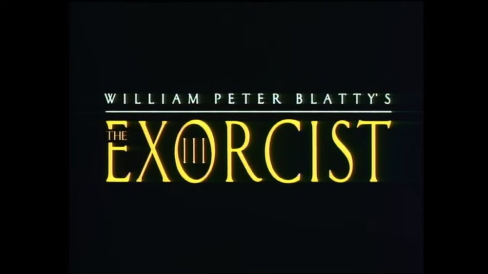 THE EXORCIST III (1990) - yes, we watched the theatrical version but i would like to watch the director's cut in the future as it sounds like a lot was changed at the studio's request, but even this version was extremely tense and gripping. the cop from the first film (now played by george c. "man getting hit by football" scott) gets wrapped up in the world of demons once more after a series of horrific and baffling murders mirroring the work of a long-dead serial killer, including one of the surviving priests from the first film. i won't lie, watching george c. scott and ed flanders just be grouchy old men for the first part of the film is a complete joy but when this film decides you are going to be scared, it is fucking terrifying (the hospital scene had me and my brother on the edge of our seats). the exorcism is maybe a bit silly but i still really enjoyed this one