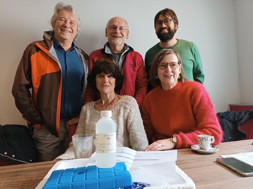 Les tests de l'eau réalisés en région par les groupes locaux