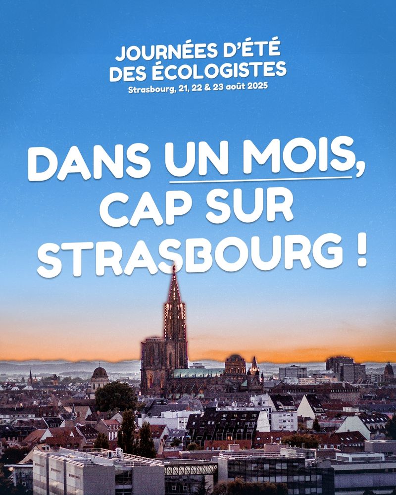 Dans un mois, cap sur Strasbourg ! 