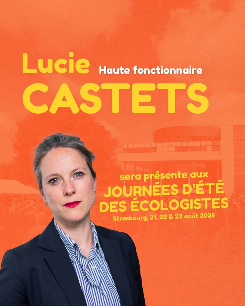 Lucie Castets sera aux JDE2025