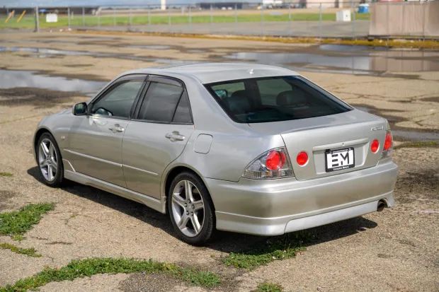 picture of a gold colored toyota sport sedan 