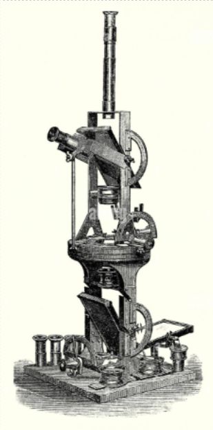 Picture of a 19th century polariscope