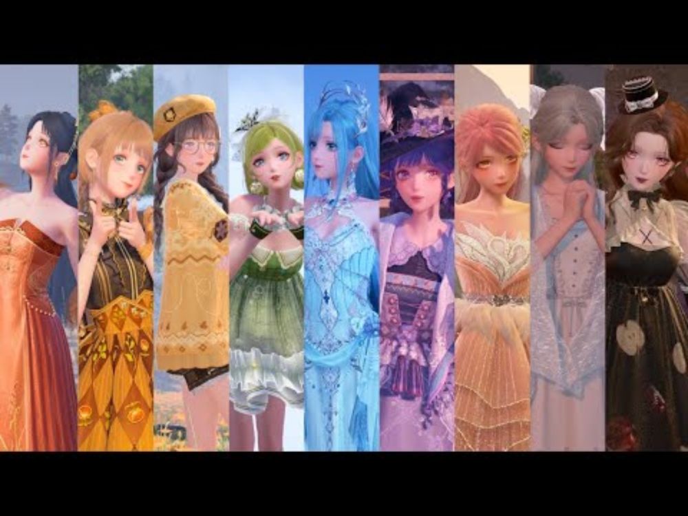 INFINITY NIKKI rainbow styling challenge