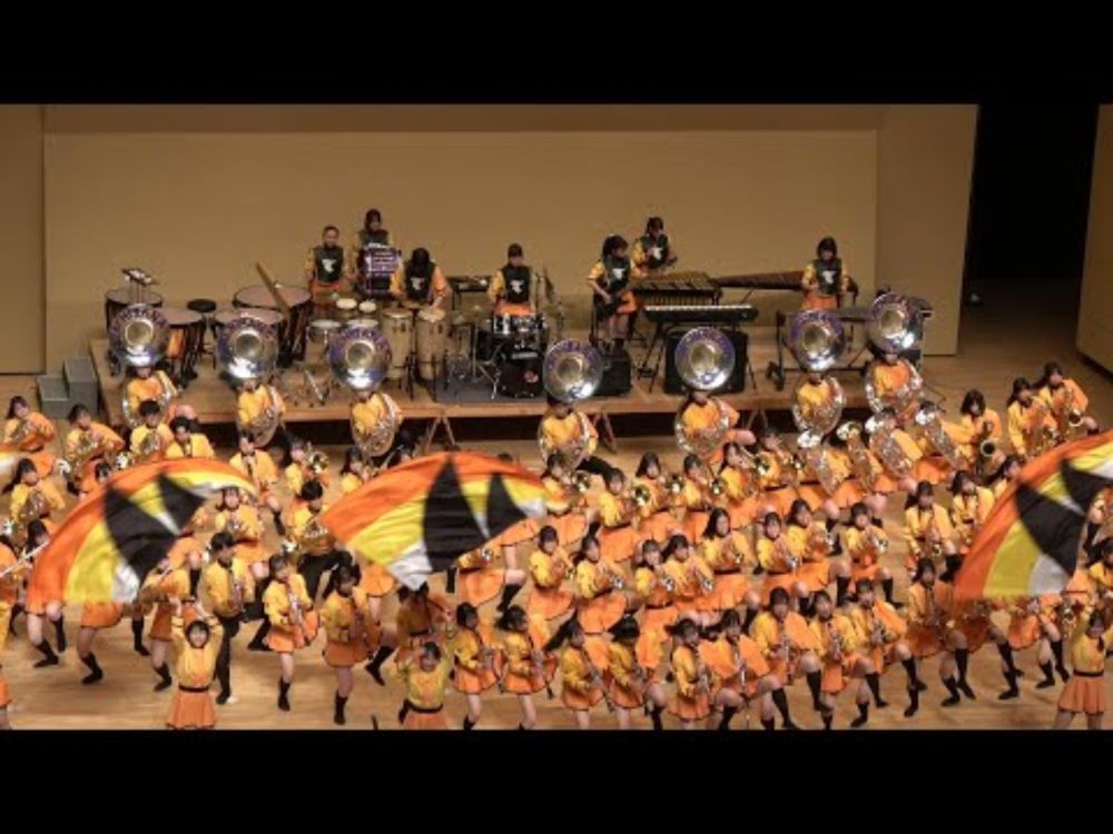 May it reach the world."Bonds of the Heart♥" 🍊Kyoto Tachibana SHS Band 🍊121th Marching Stage  4k
