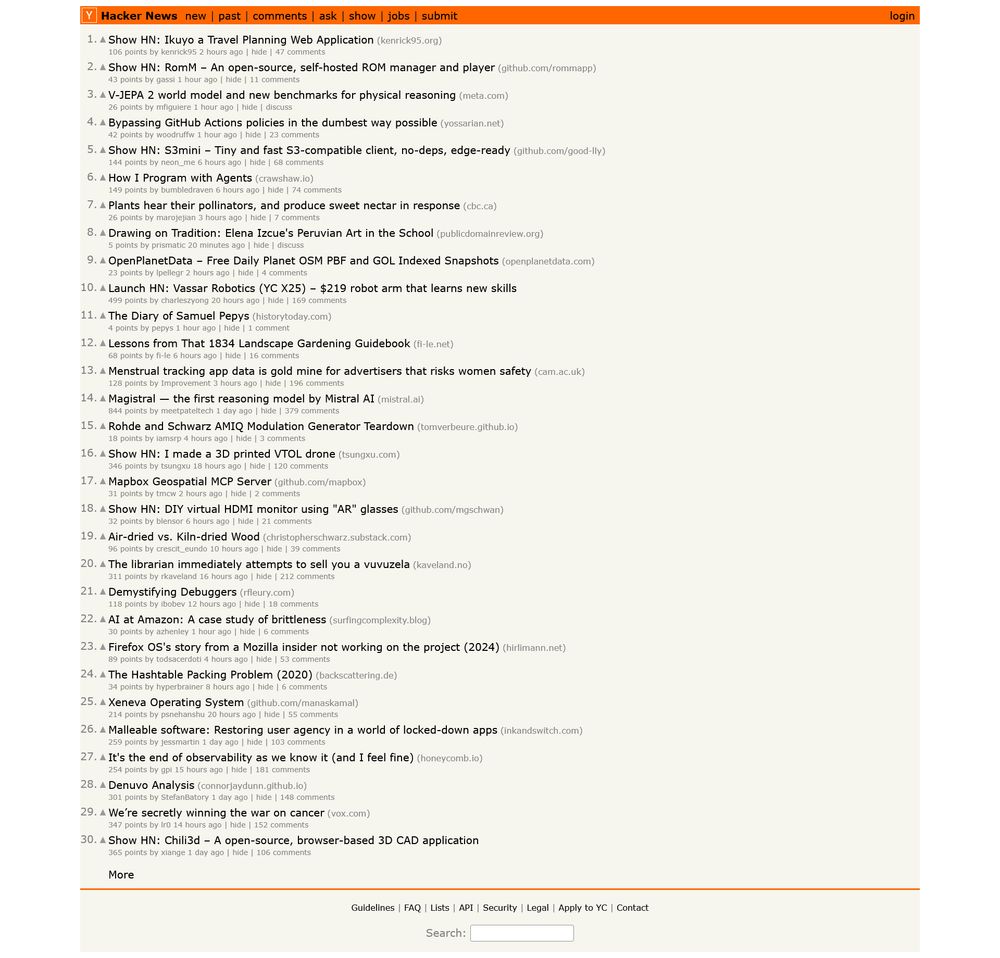 Still at #1 for my Show HN: Ikuyo a Travel Planning Web Application entry in Hacker News