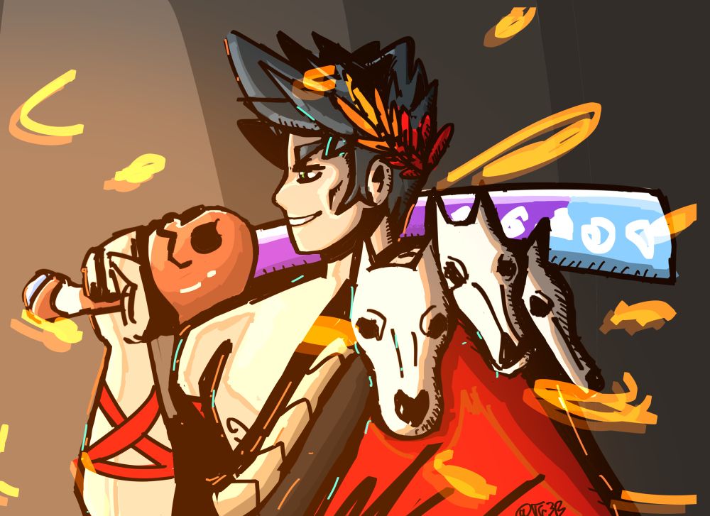 Prince of the underworld Zagreus😌