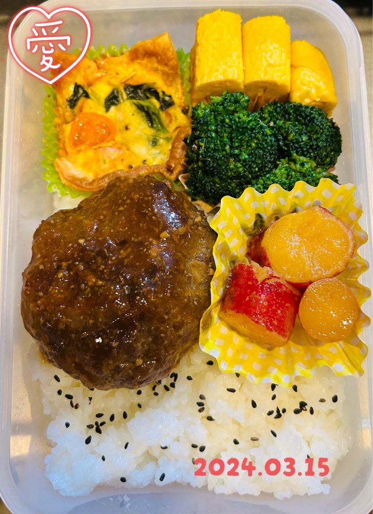 ハンバーグ　お弁当